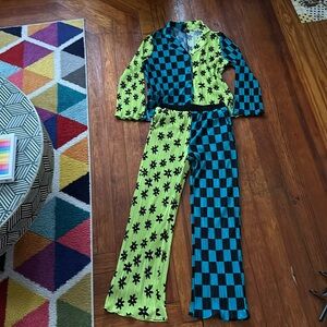 Dressed in LALA Retro Plisse Set